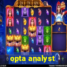 opta analyst